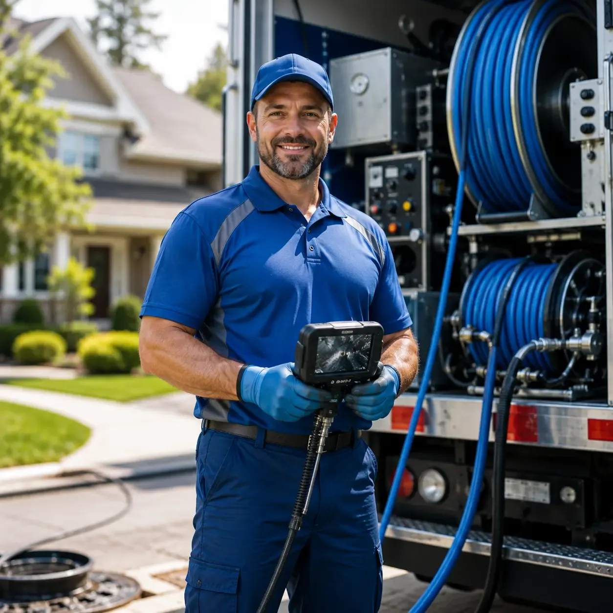 Local outdoor drain cleaning specialists in Points, WV